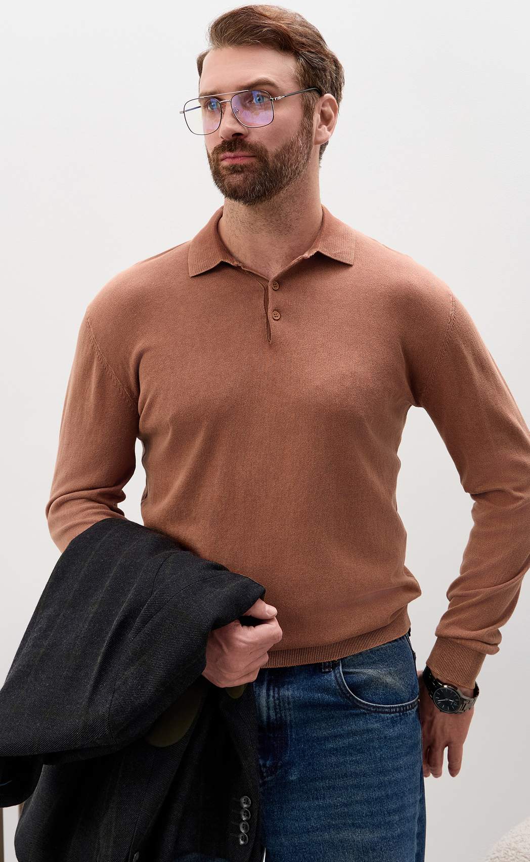 Джемпер P611-07-537 terracotta