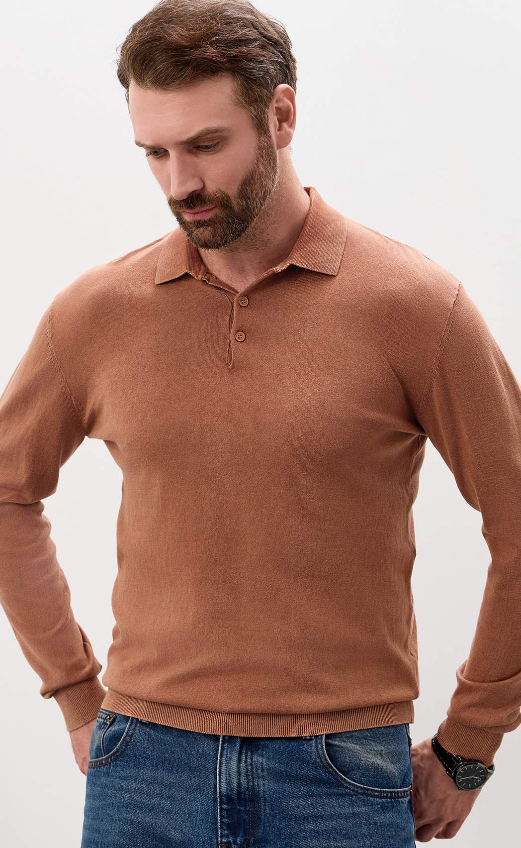 Джемпер P611-07-537 terracotta