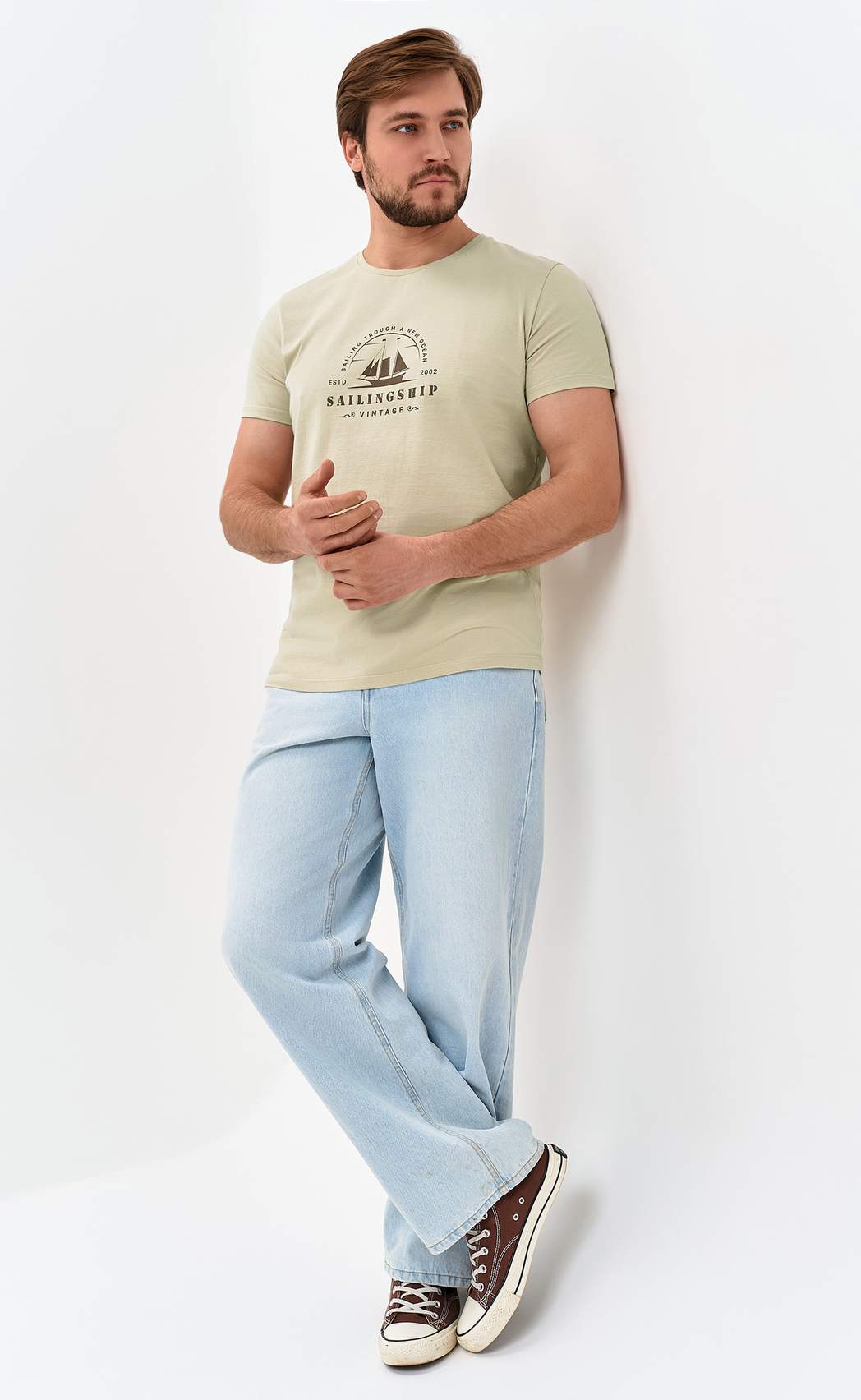 Футболка F611-06-929 beige