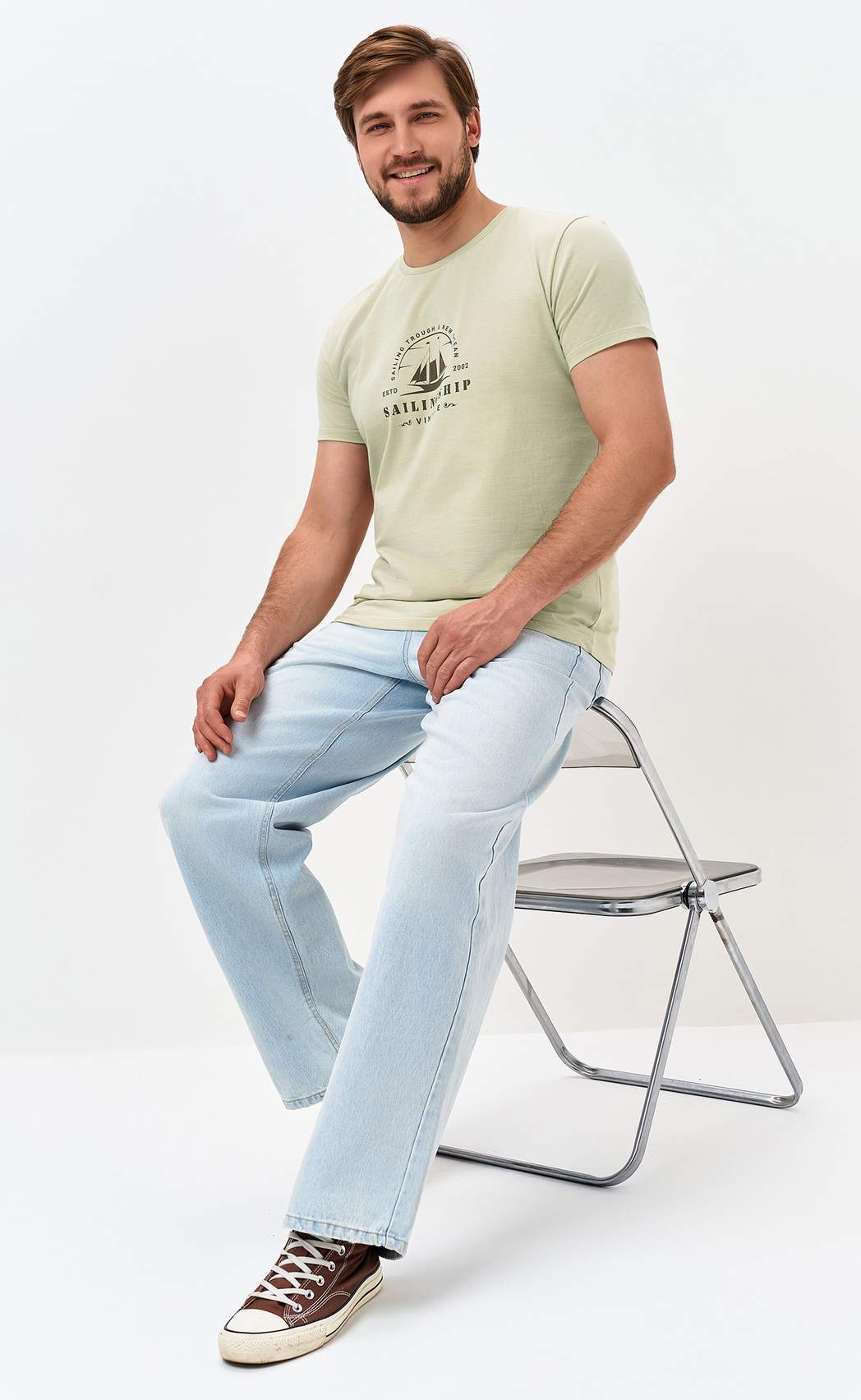 Футболка F611-06-929 beige