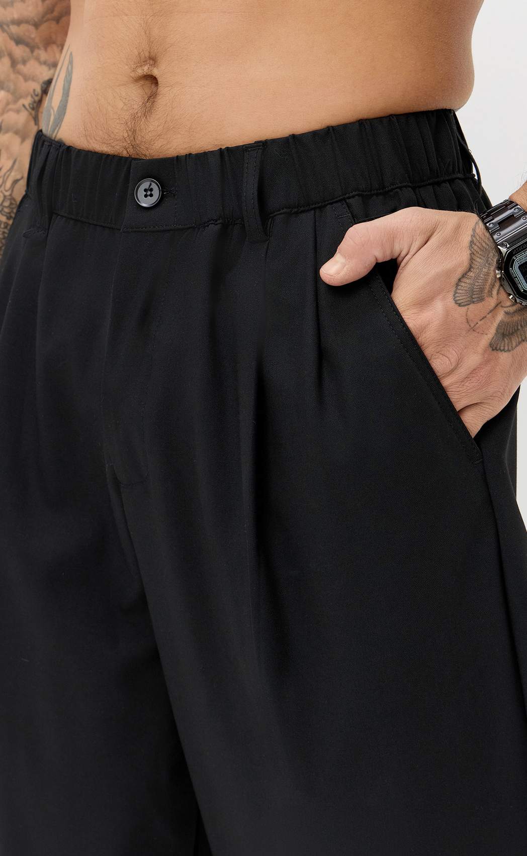 Брюки муж F621-082-5 black