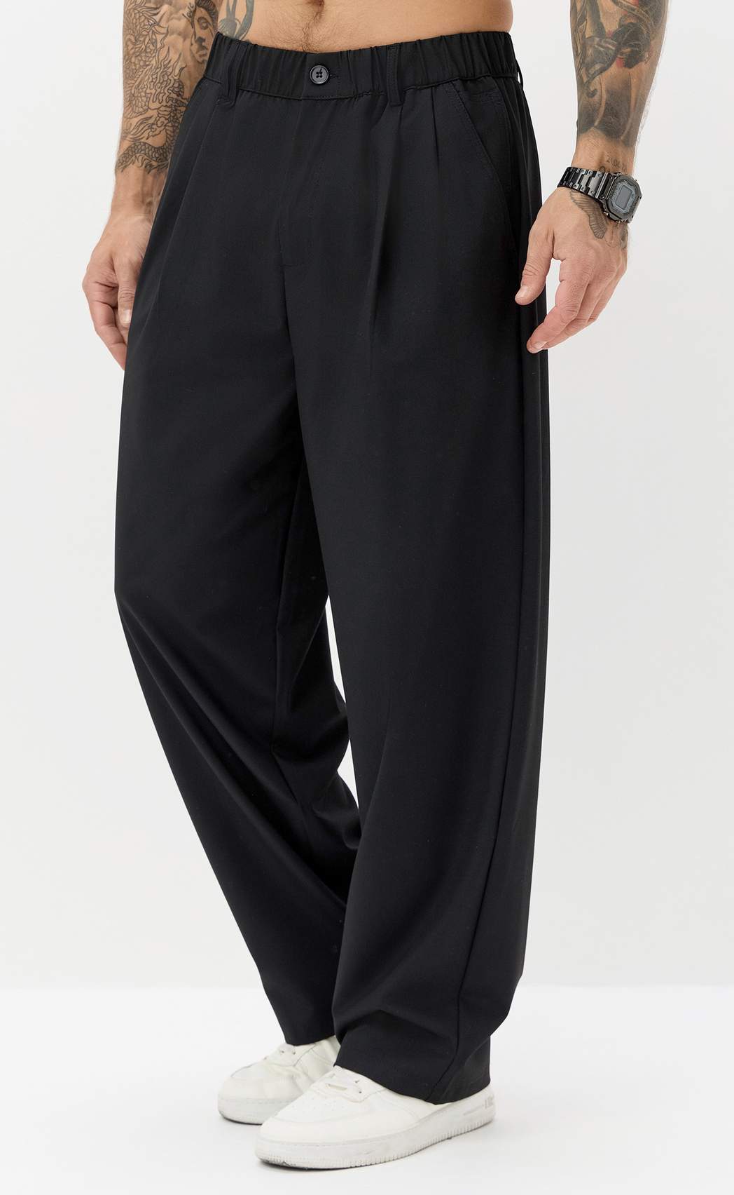 Брюки муж F621-082-5 black