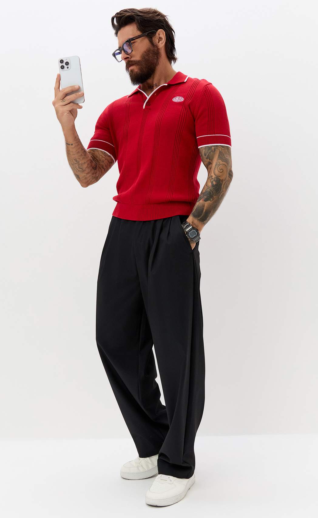 Брюки муж F621-082-5 black