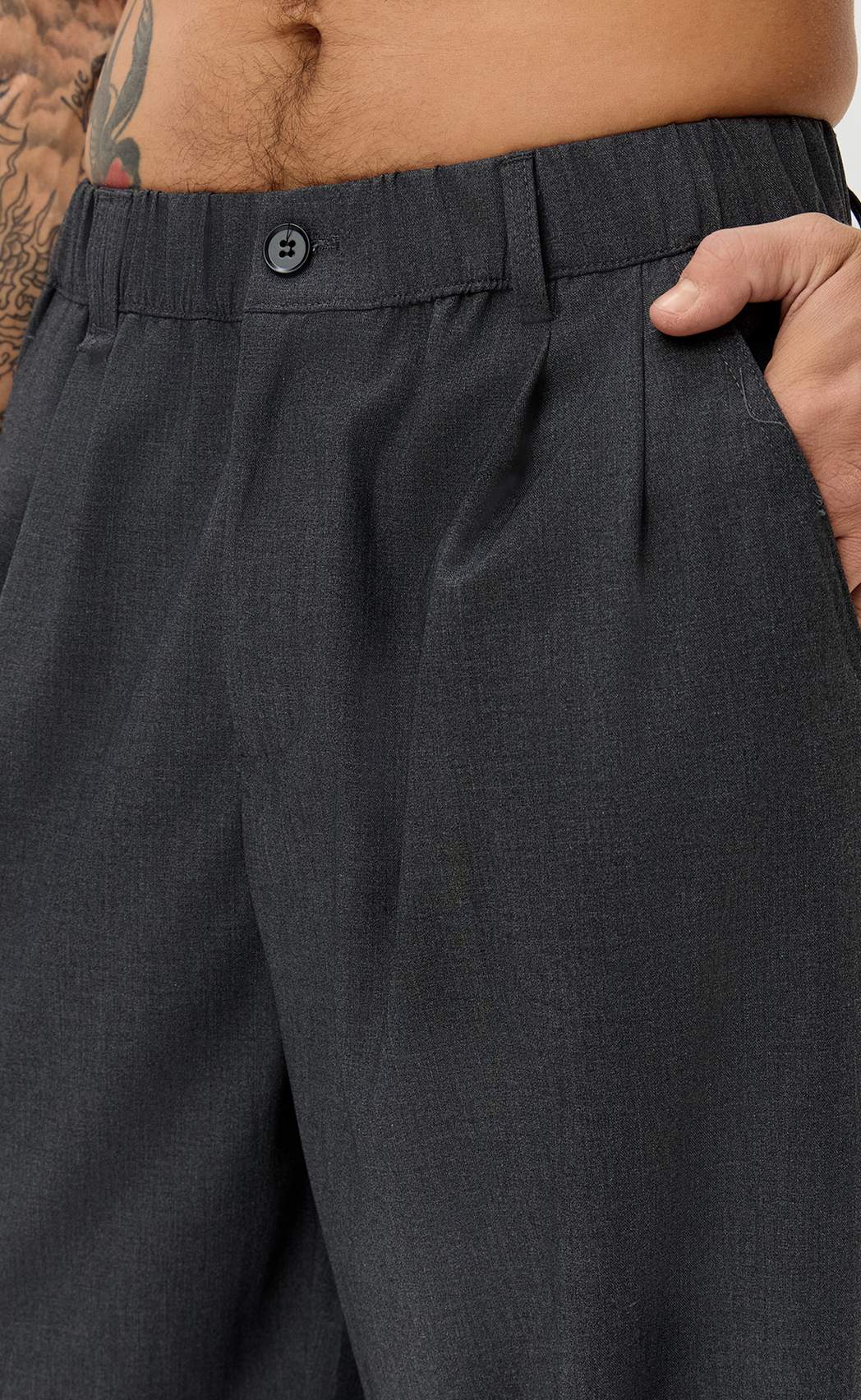 Брюки муж F621-082-2 grey