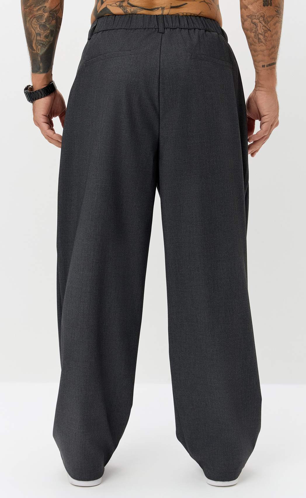 Брюки муж F621-082-2 grey