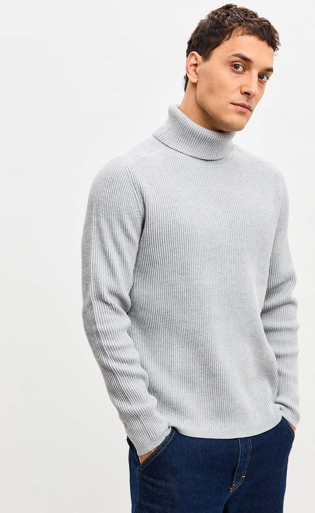 Водолазка P521-1557 grey