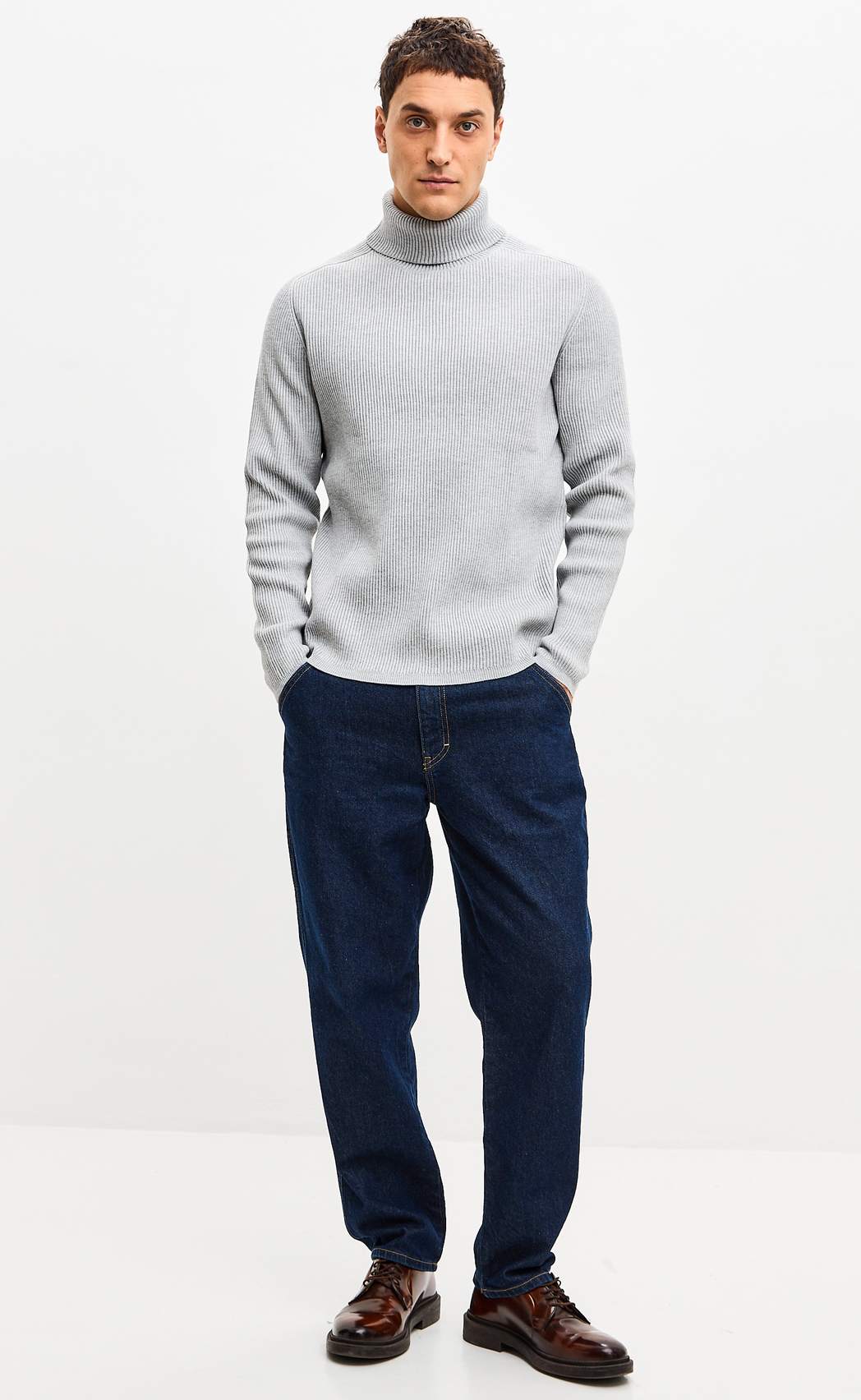 Водолазка P521-1557 grey