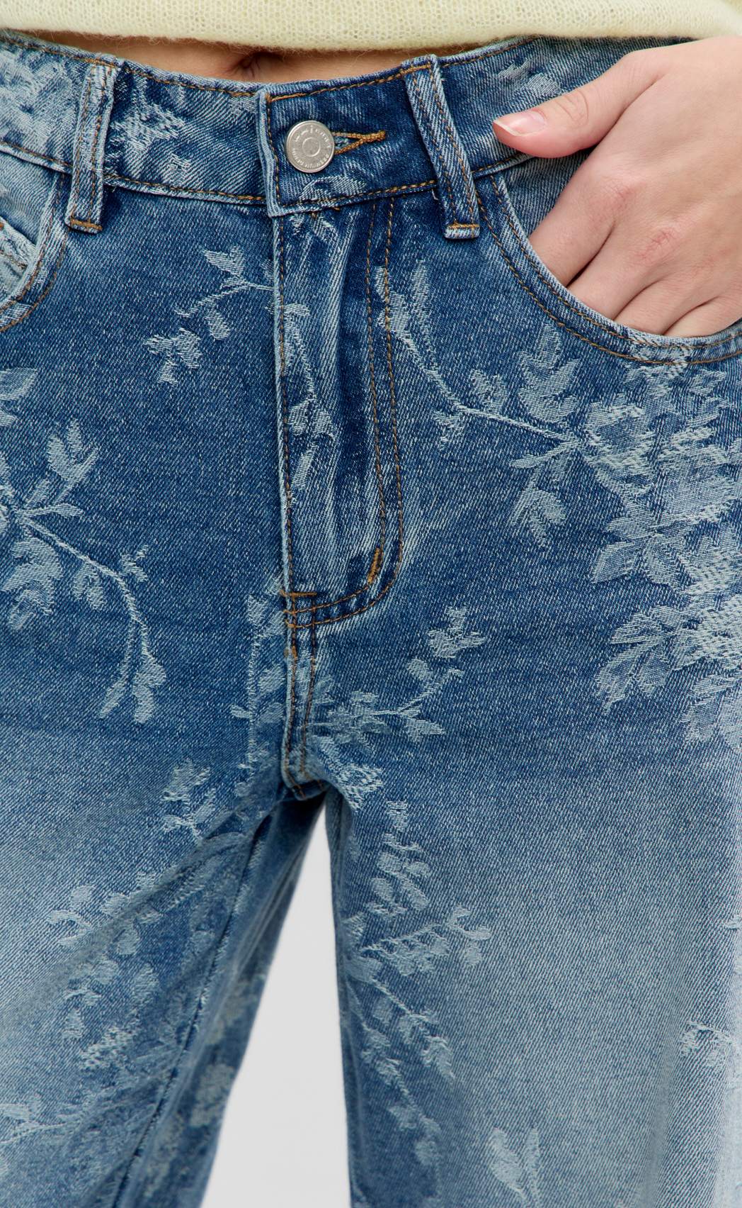 Джинсы P612-0165 l.blue