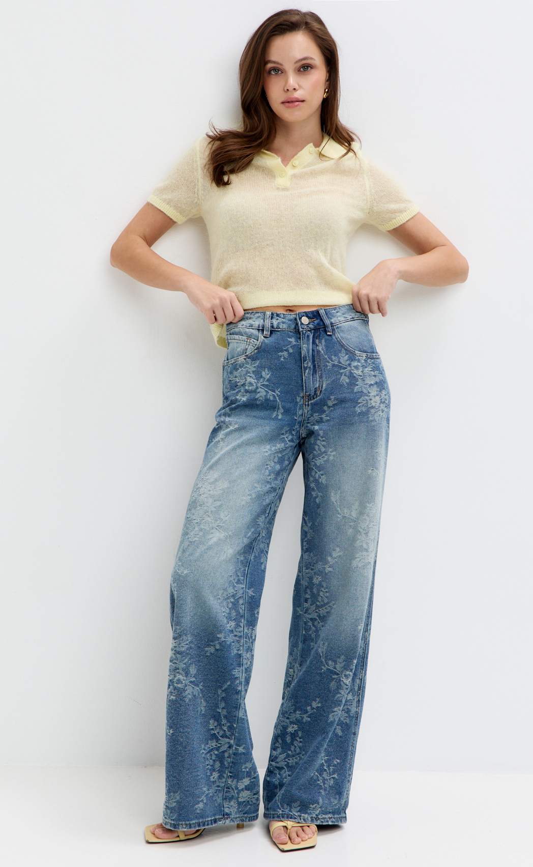 Джинсы P612-0165 l.blue