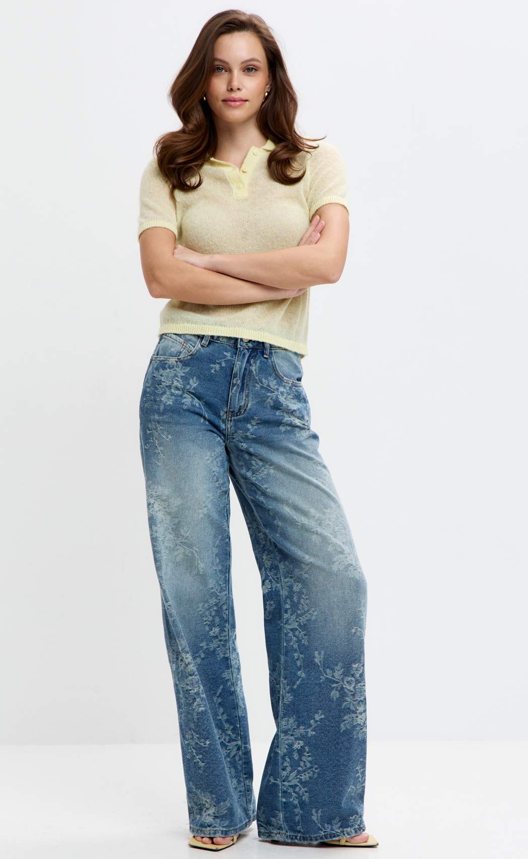 Джинсы P612-0165 l.blue