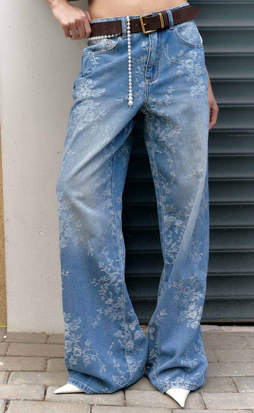 Джинсы P612-0165 l.blue
