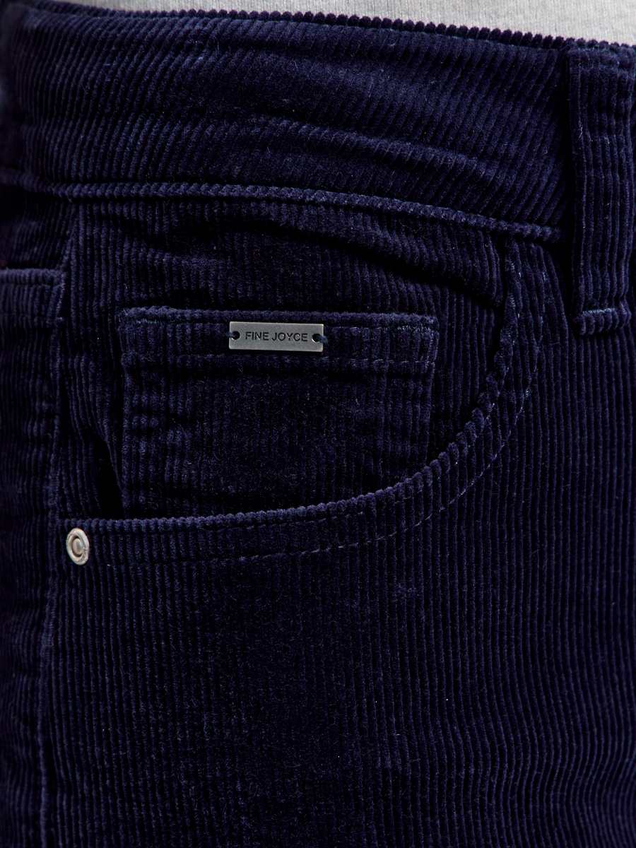 Брюки F622-0833 d.blue