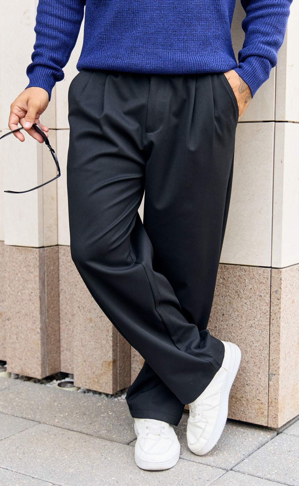 Брюки муж F621-082-8 black