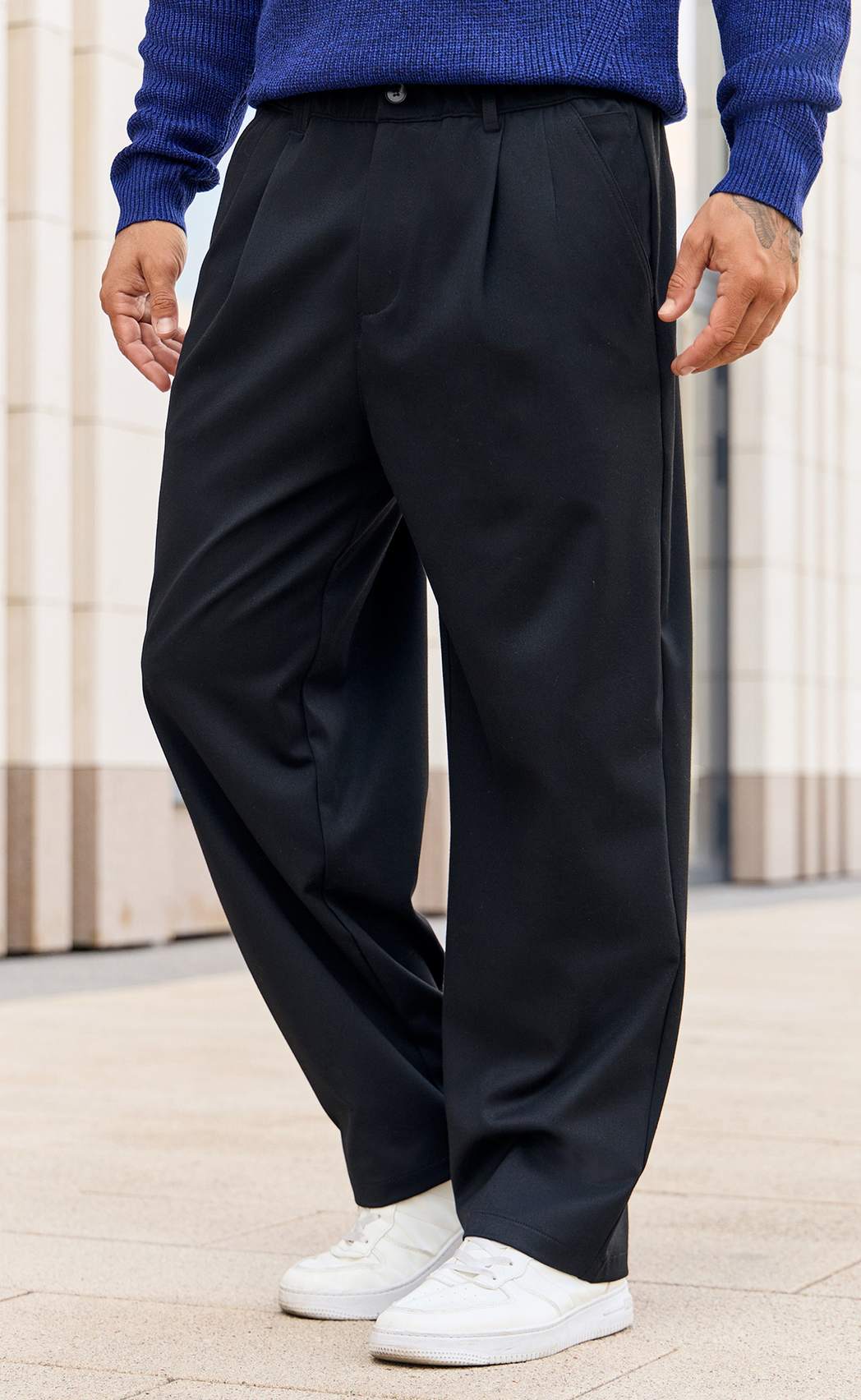 Брюки муж F621-082-8 black