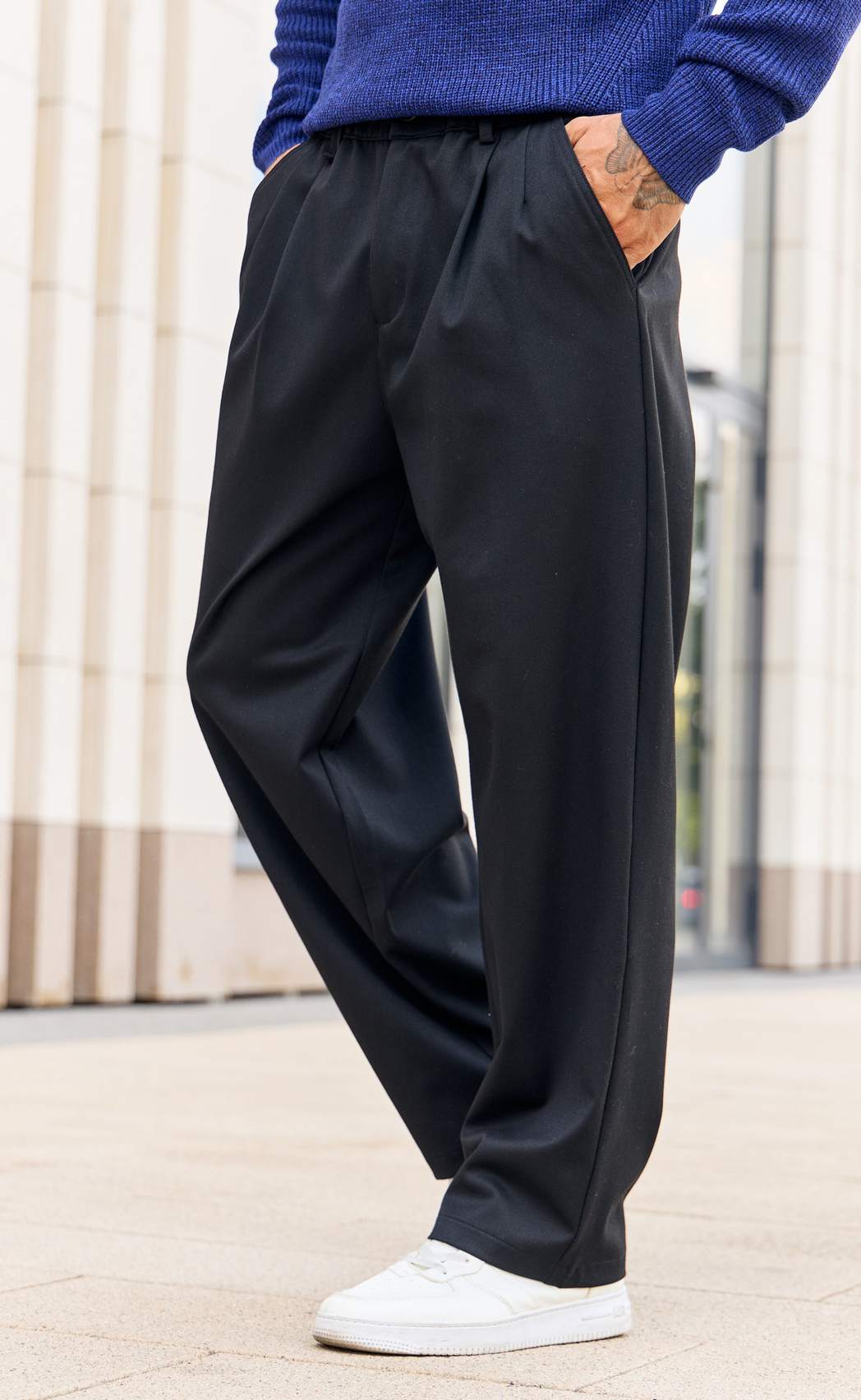 Брюки муж F621-082-8 black