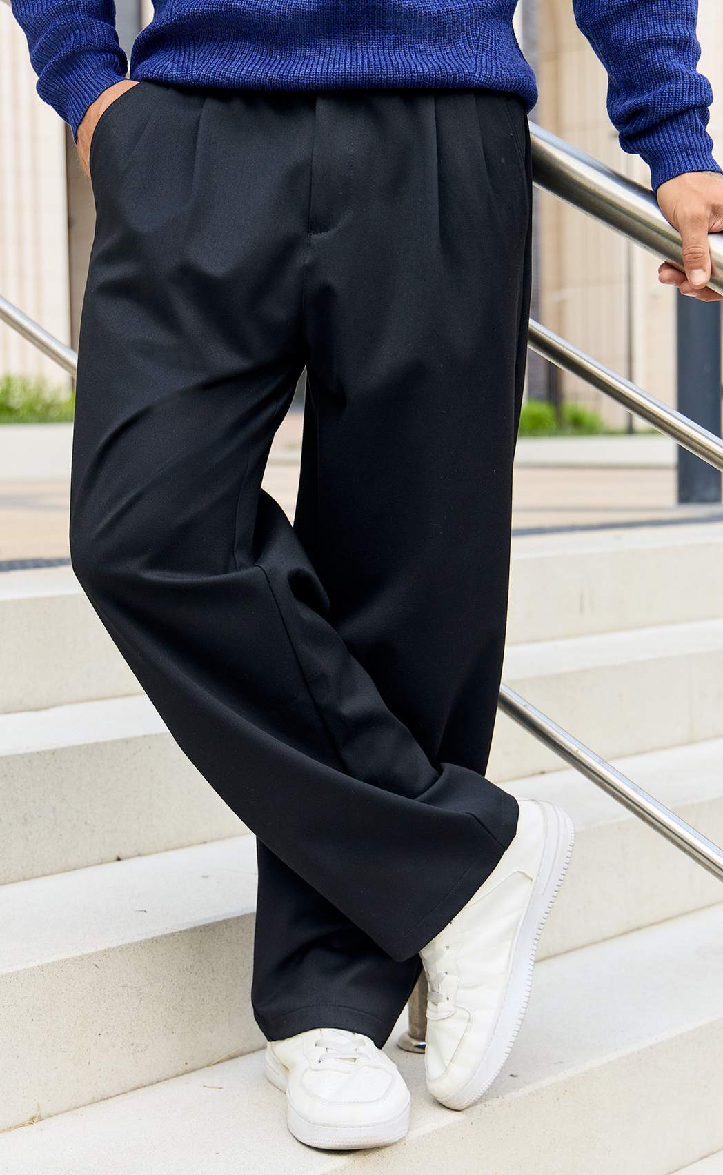 Брюки муж F621-082-8 black
