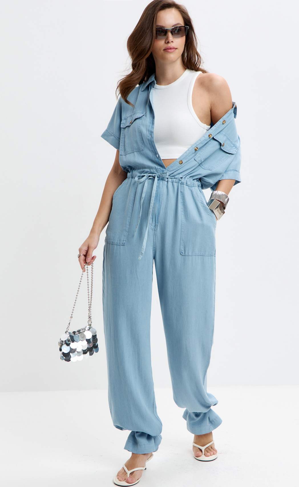 Комбинезон F612-1467 l.blue