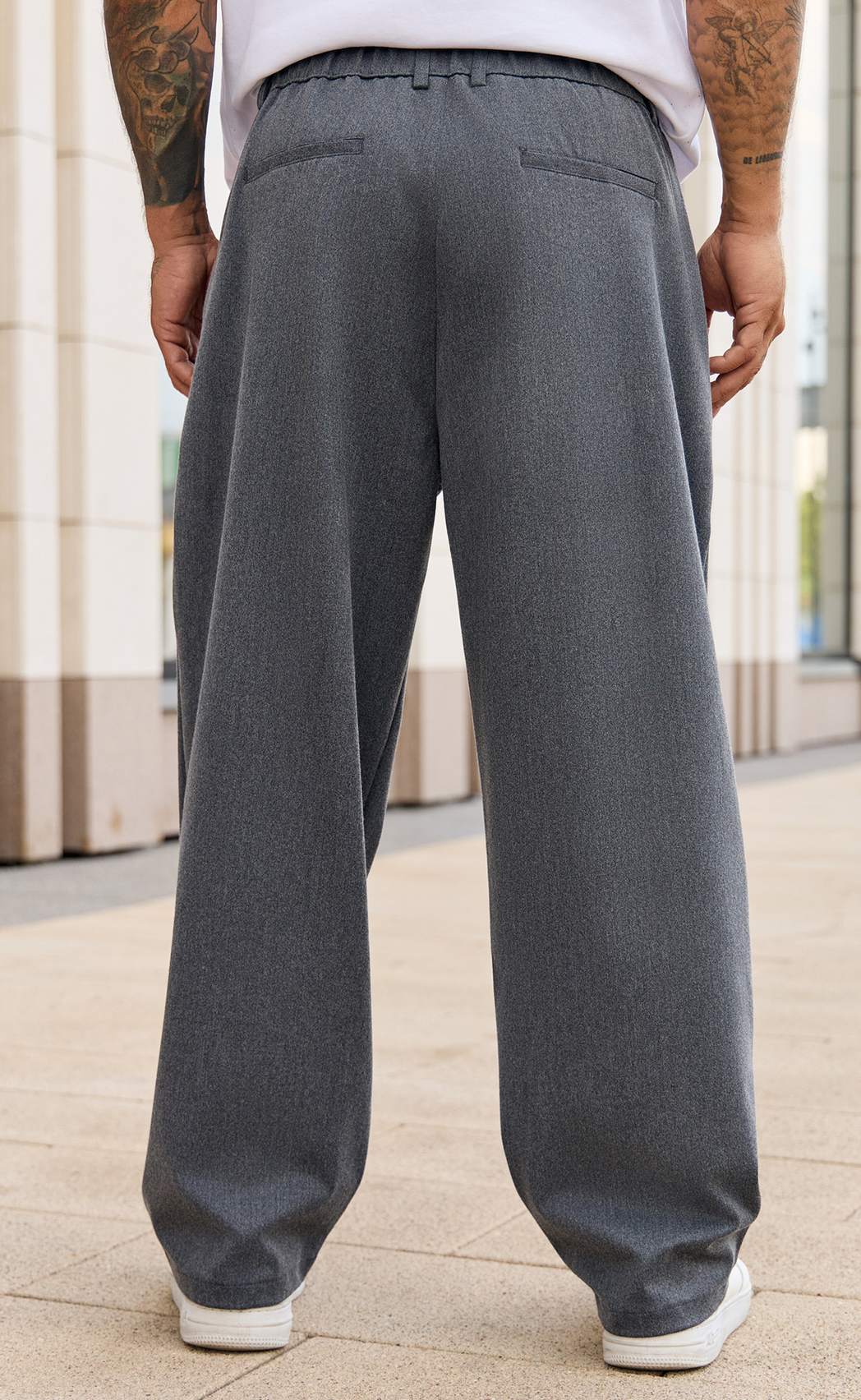 Брюки муж F621-082-6 grey