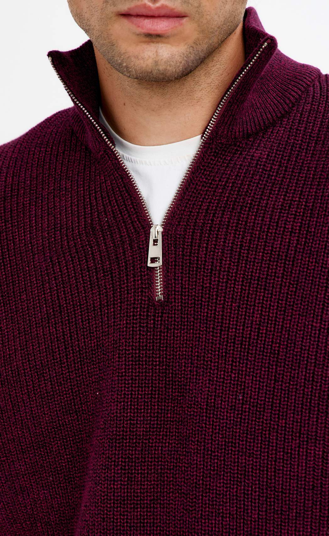 Джемпер P321-15629 bordo melange