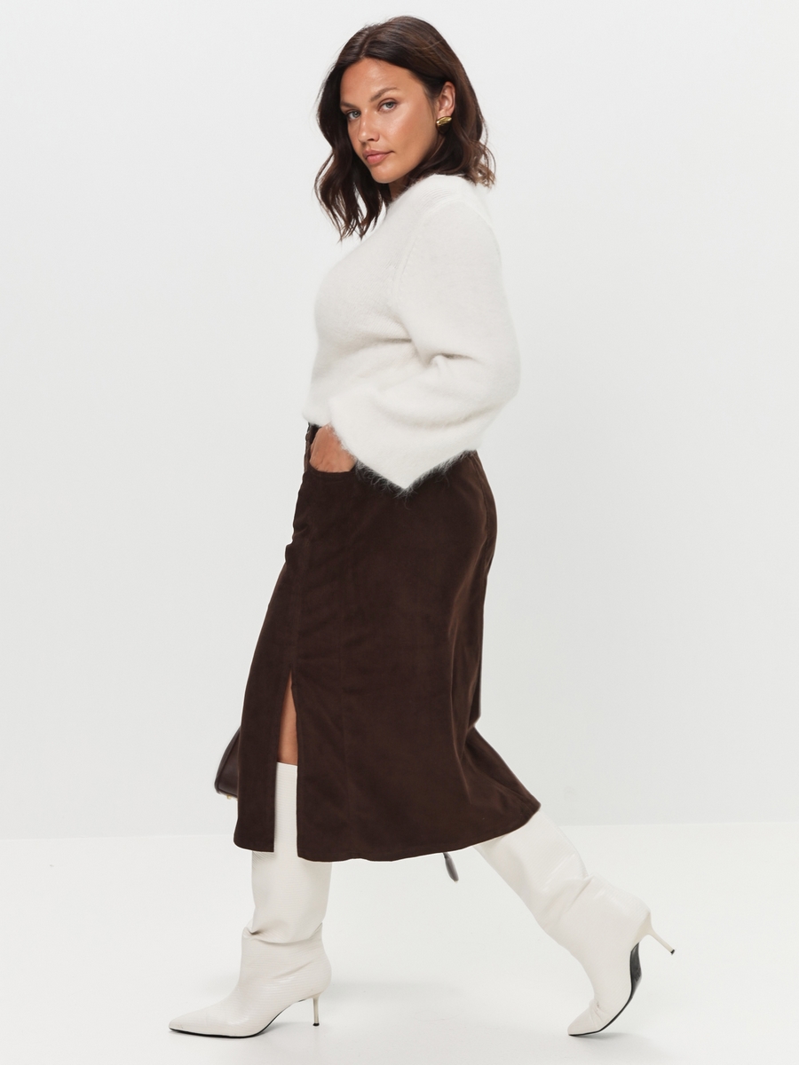 Юбка P622-0301 brown