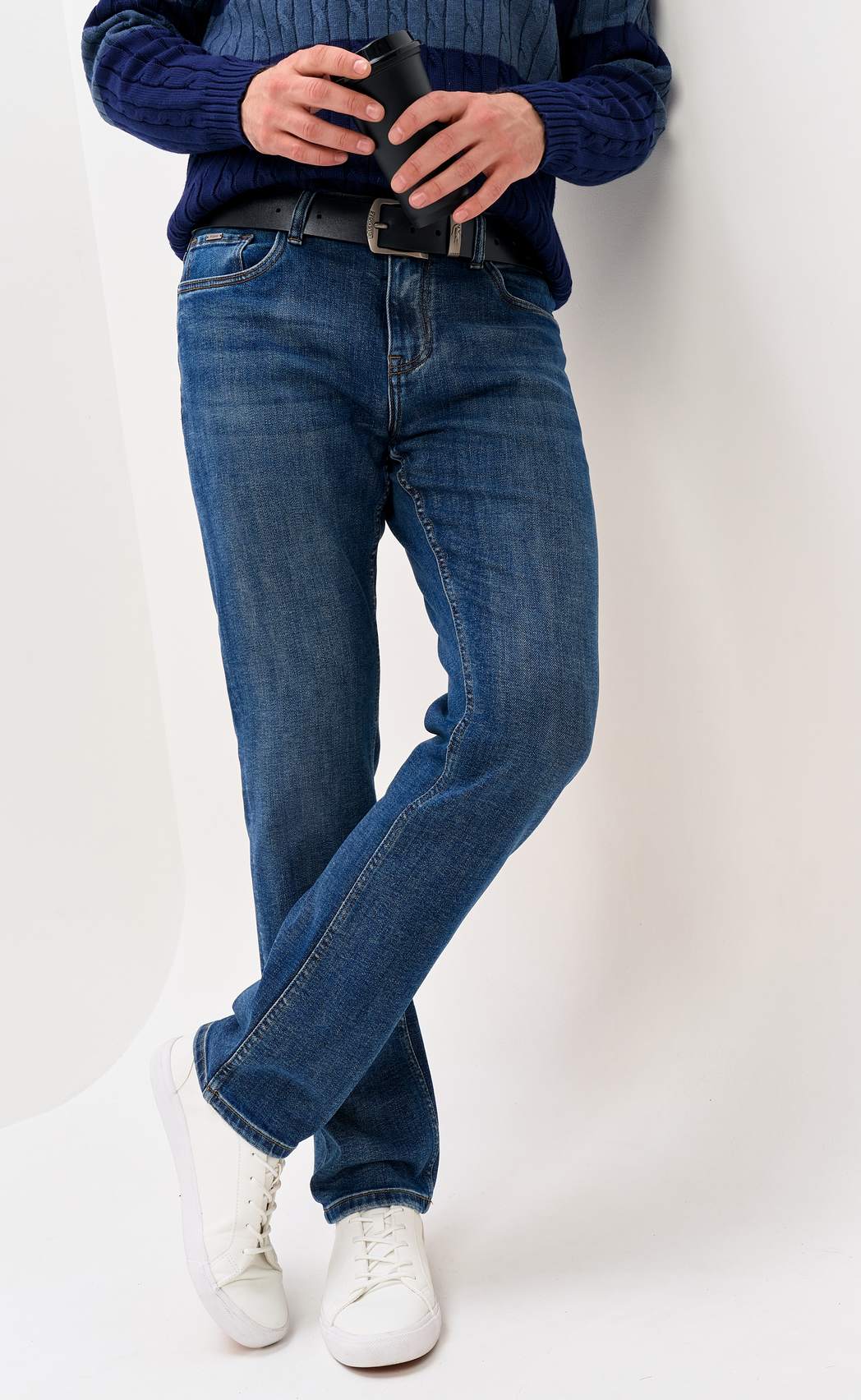 Джинсы муж. P621-0151R-4 blue