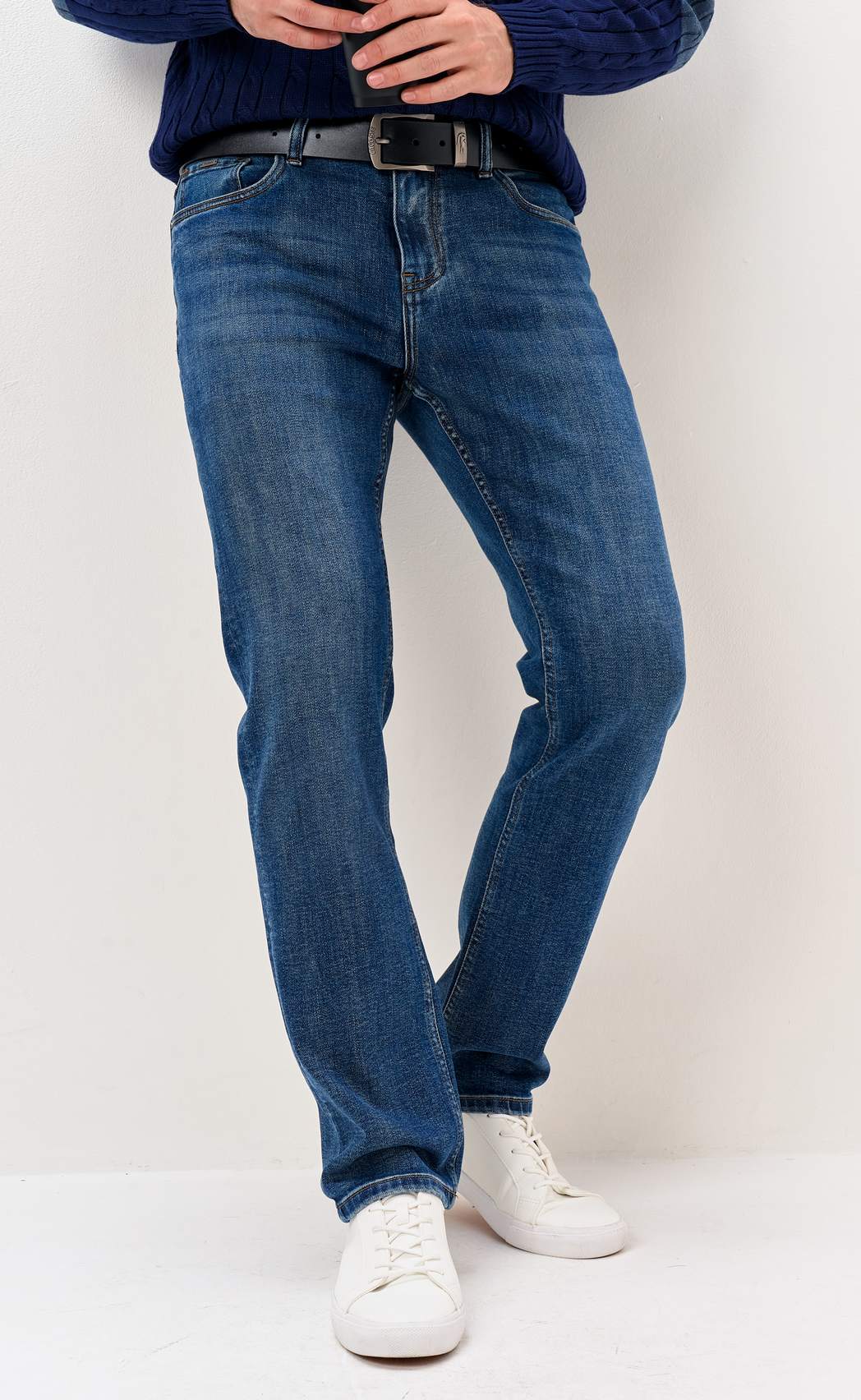 Джинсы муж. P621-0151R-4 blue