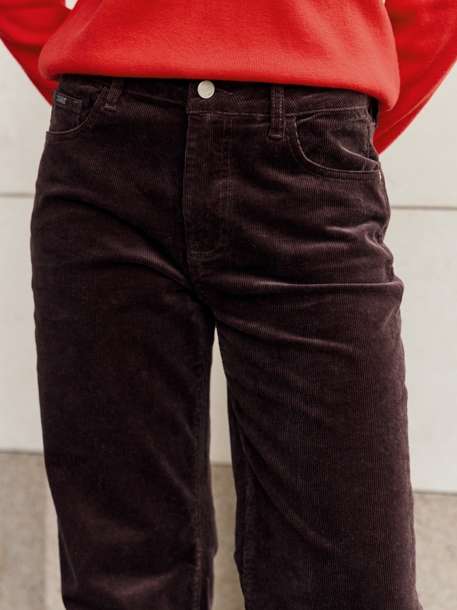 Брюки F622-0833 brown