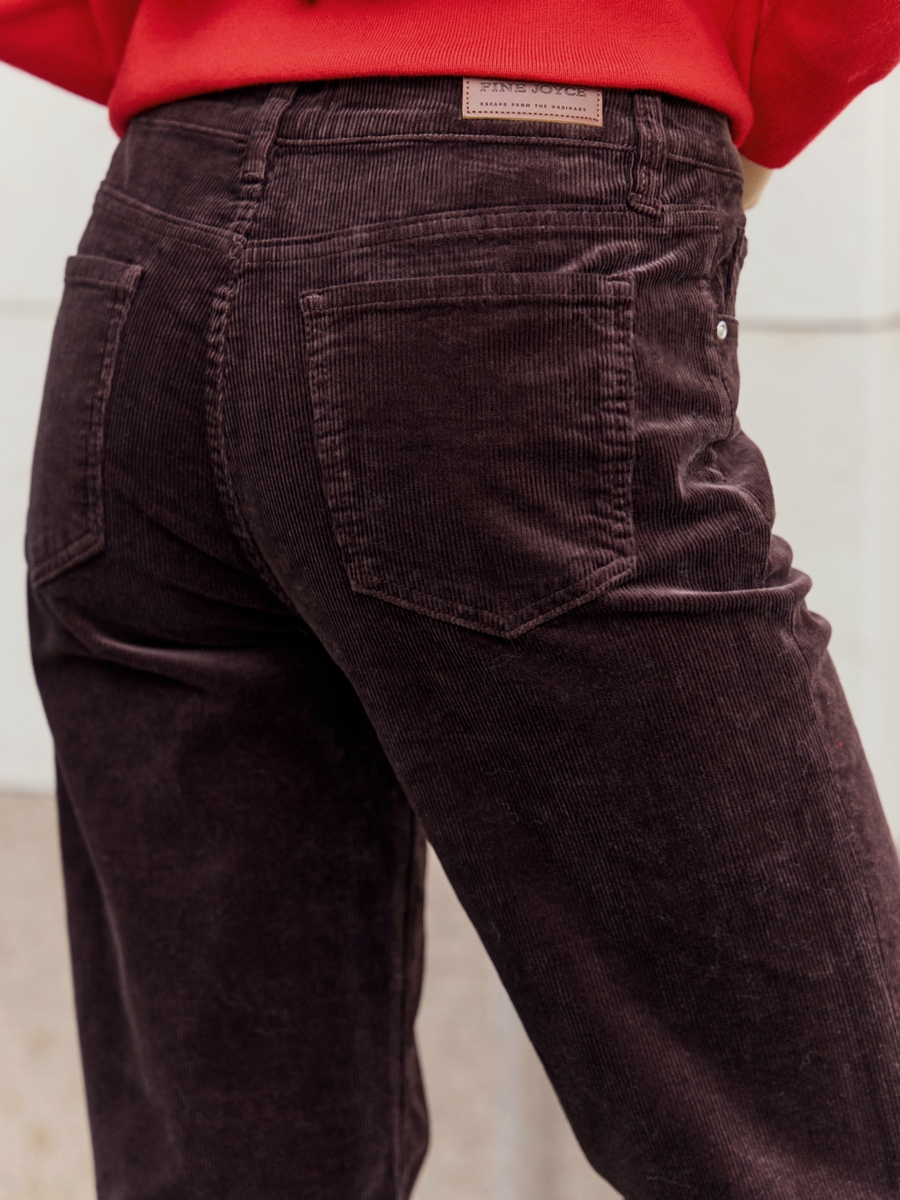 Брюки F622-0833 brown