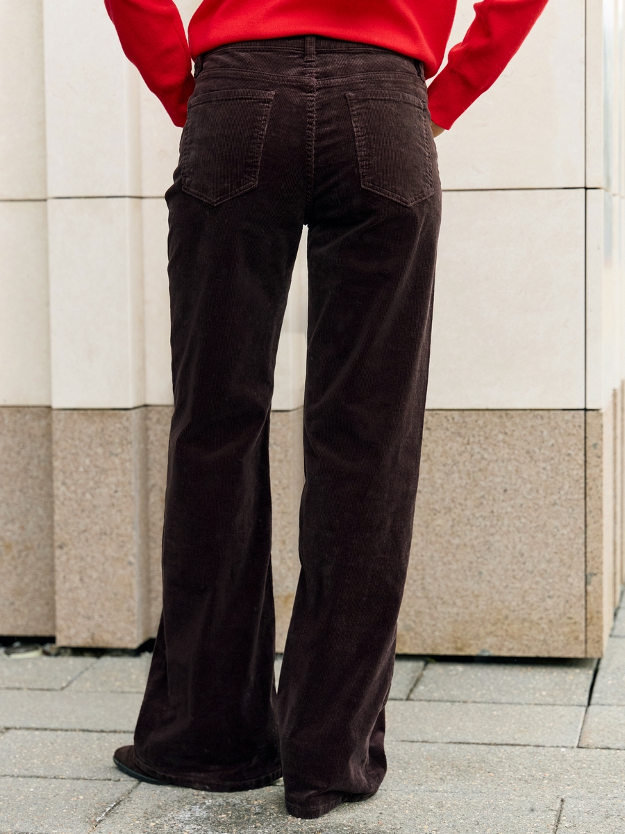 Брюки F622-0833 brown