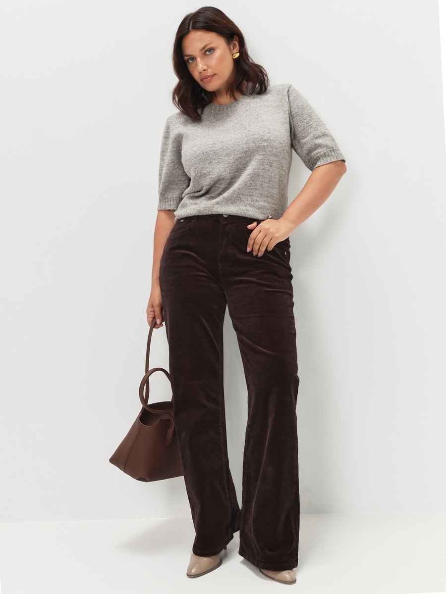 Брюки F622-0833 brown