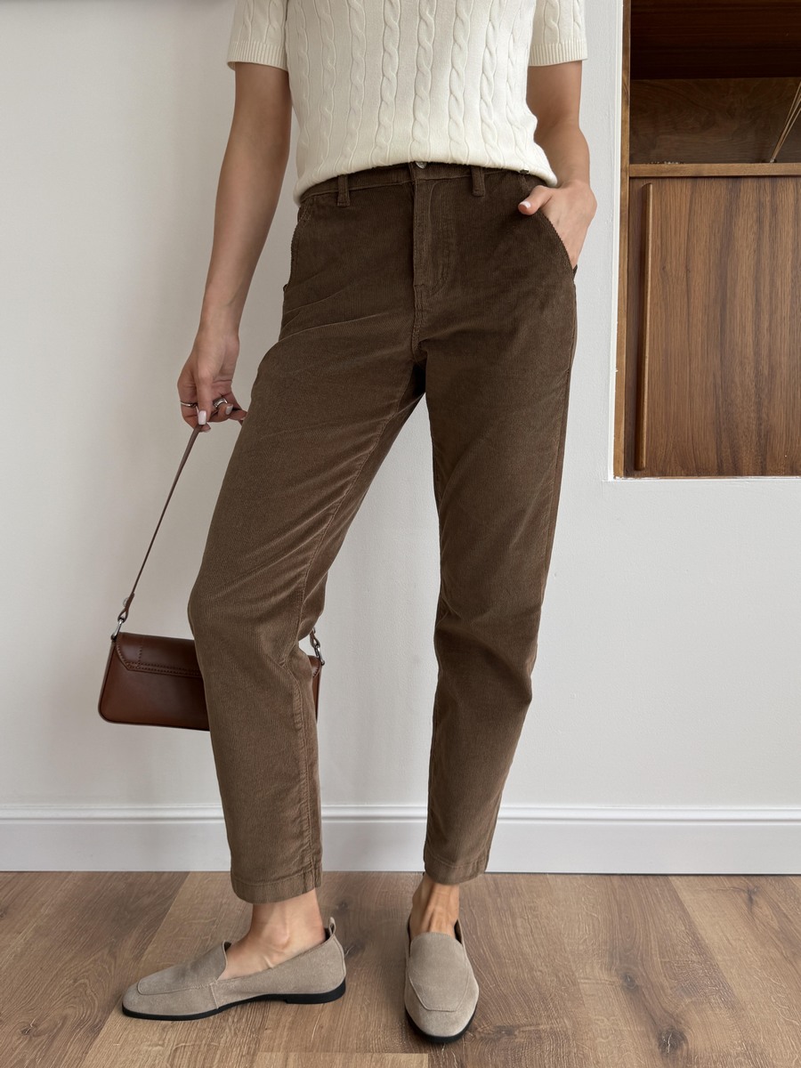 Брюки F622-08186 beige
