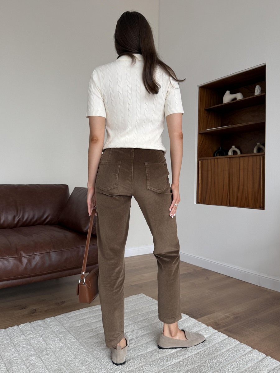 Брюки F622-08186 beige