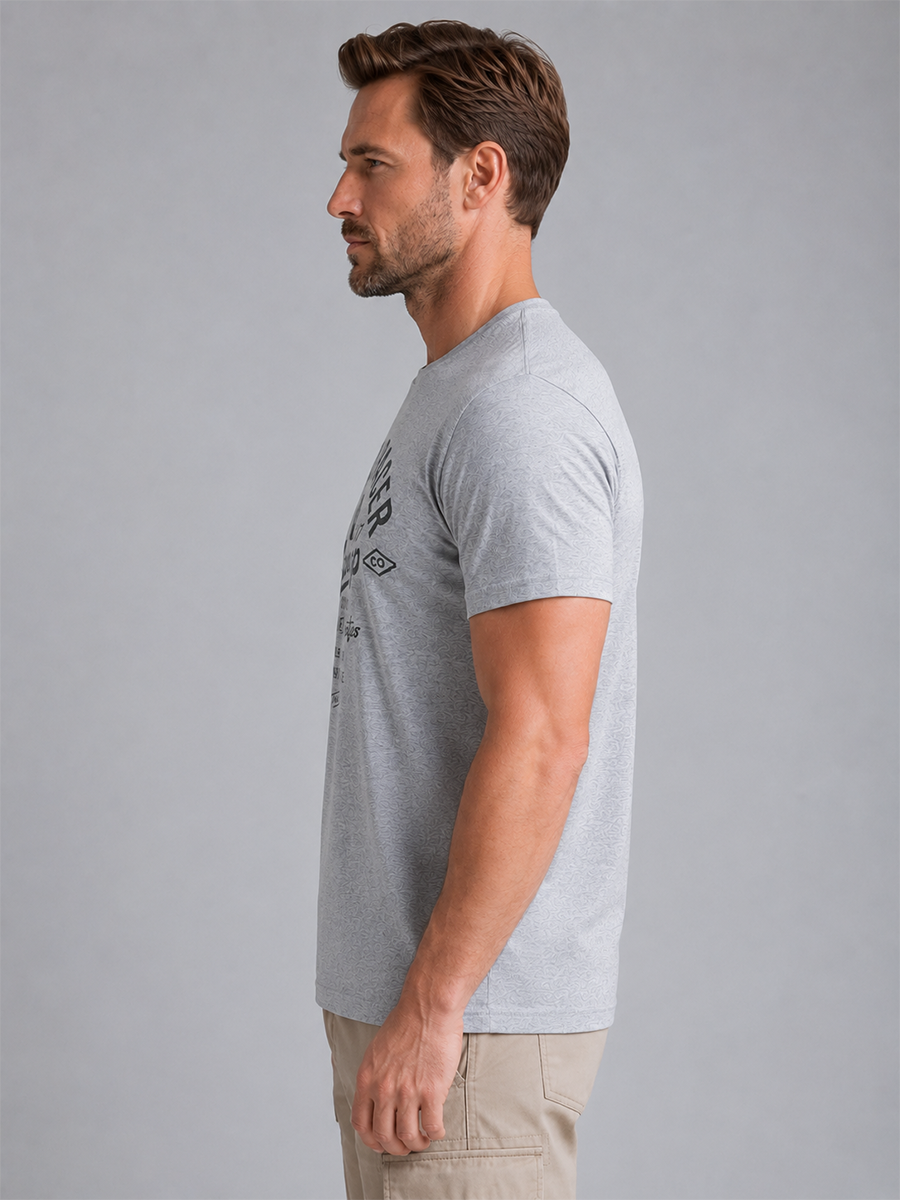 Футболка F711-06-700 grey melange