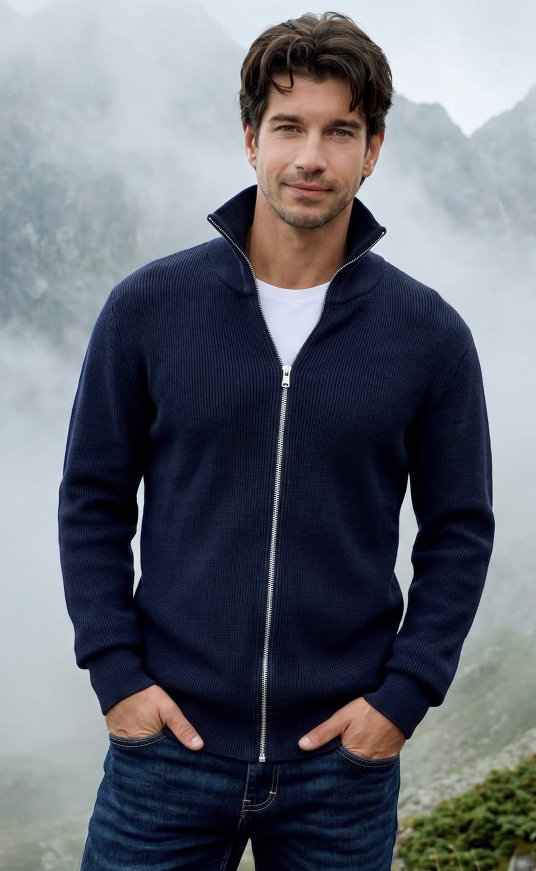 Кардиган F511-1551 navy