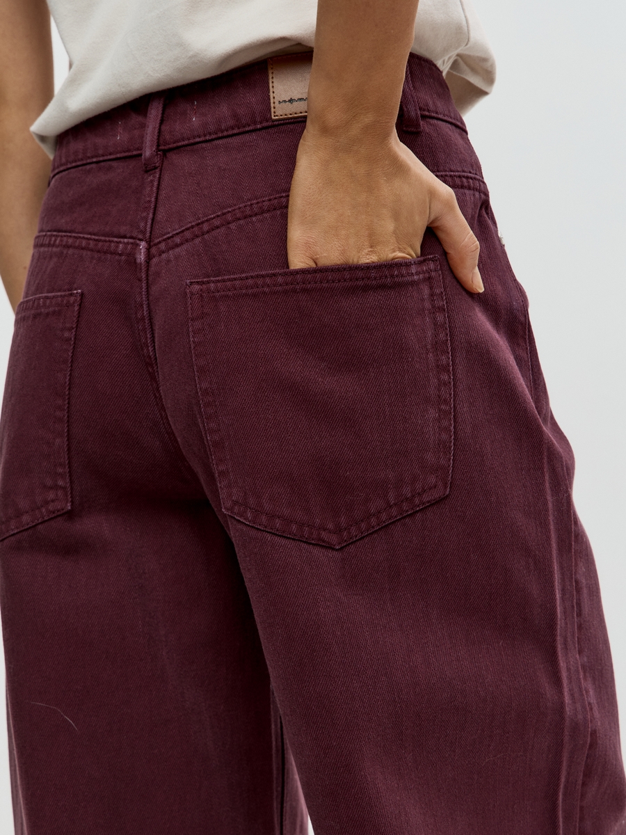 Джинсы жен. P622-0138 bordo