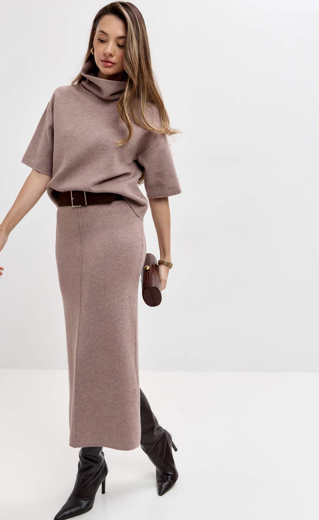 Юбка P622-0334 beige