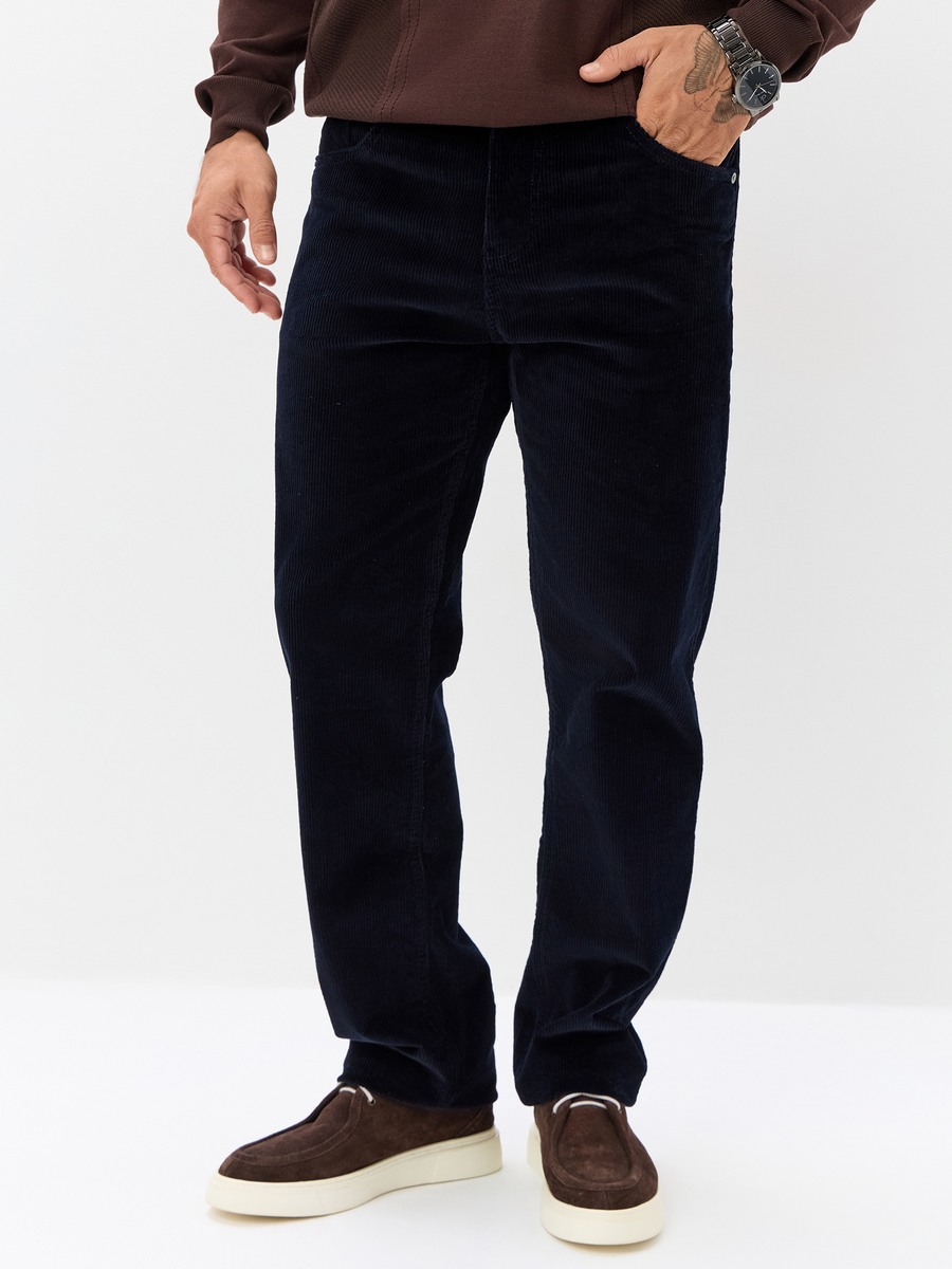 Брюки P621-08160 d.blue