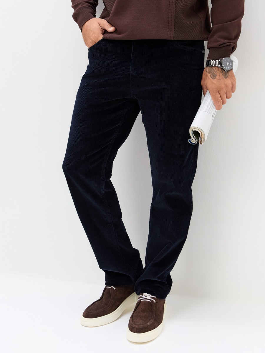 Брюки P621-08160 d.blue