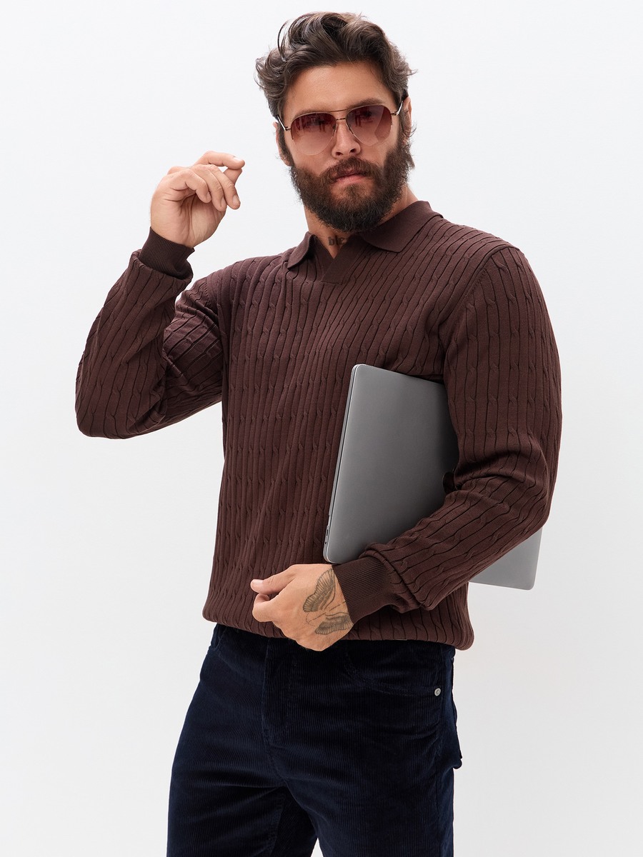 Джемпер P621-15-086 brown