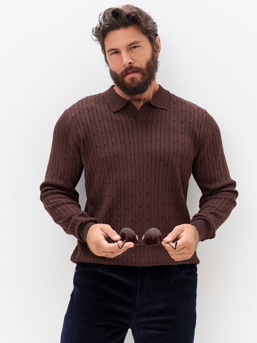 Джемпер P621-15-086 brown