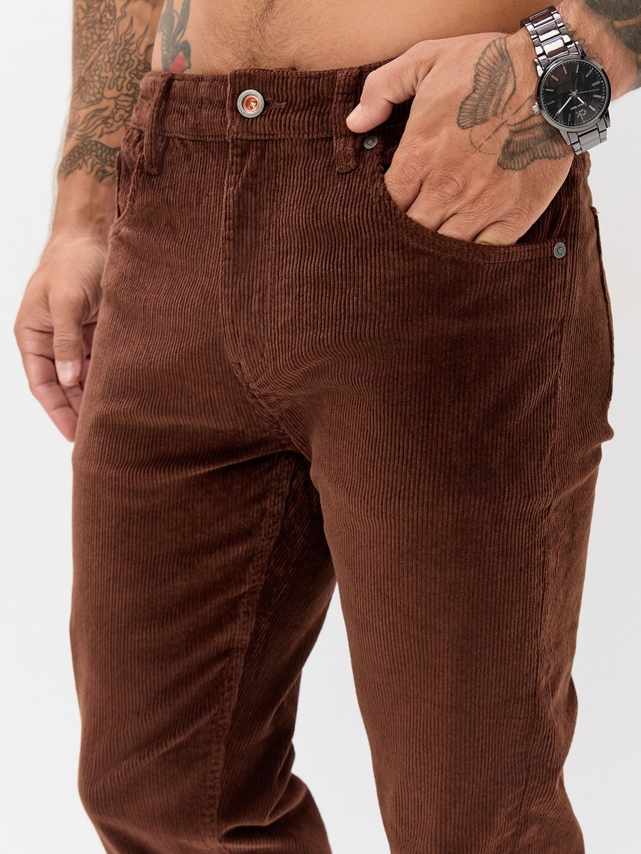 Брюки P621-08160 brown