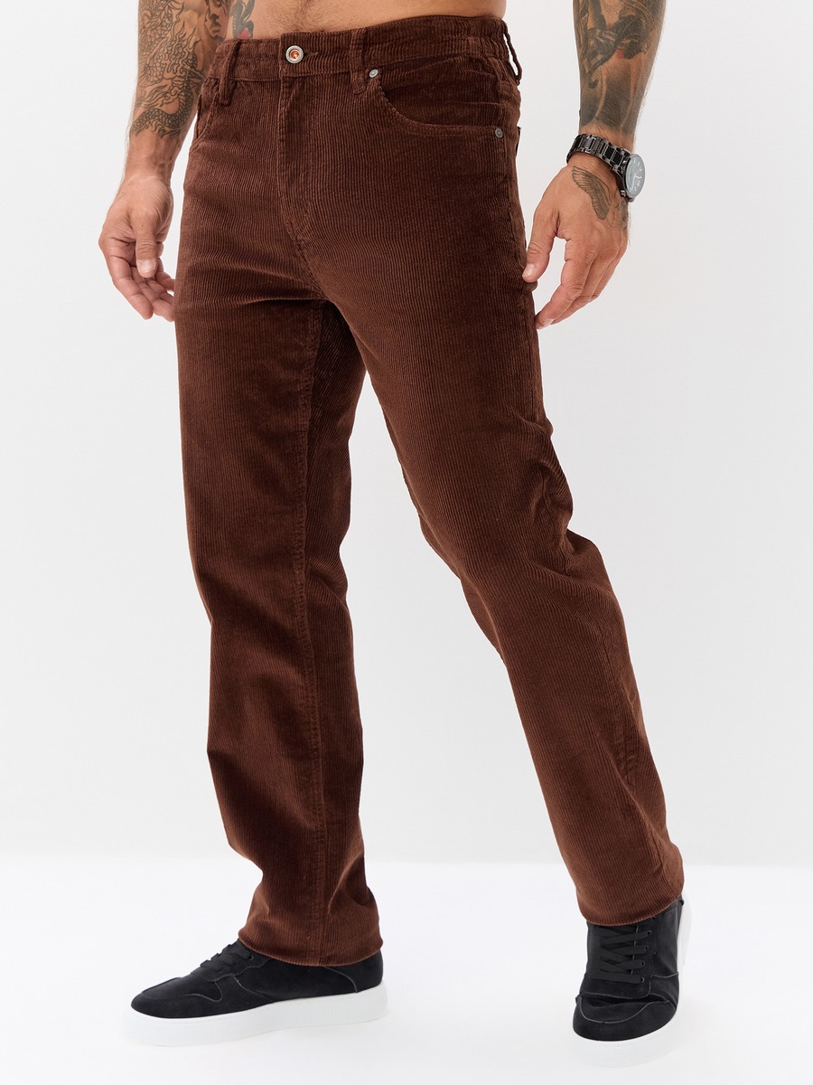 Брюки P621-08160 brown