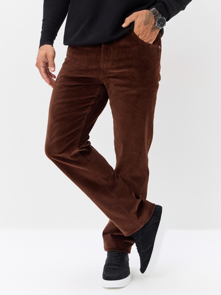 Брюки P621-08160 brown