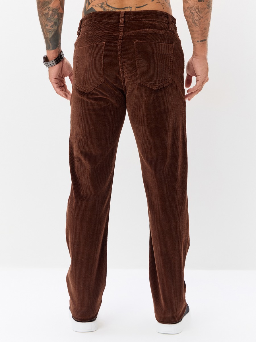 Брюки P621-08160 brown