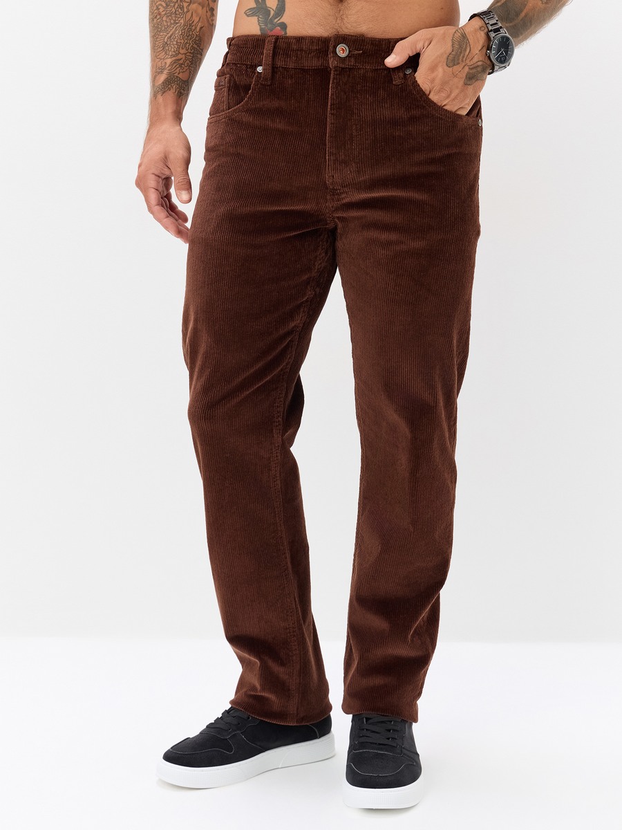 Брюки P621-08160 brown